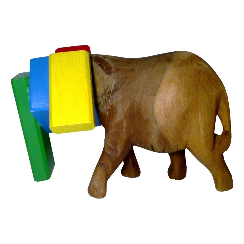 Bauklotz Elefant