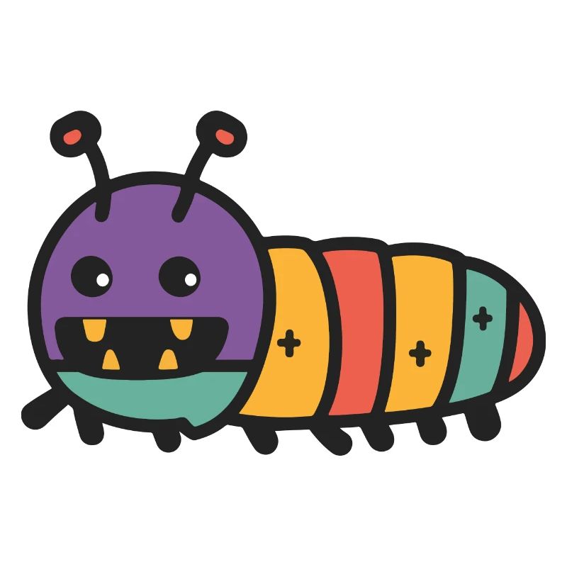 Wurm Halloween Tier