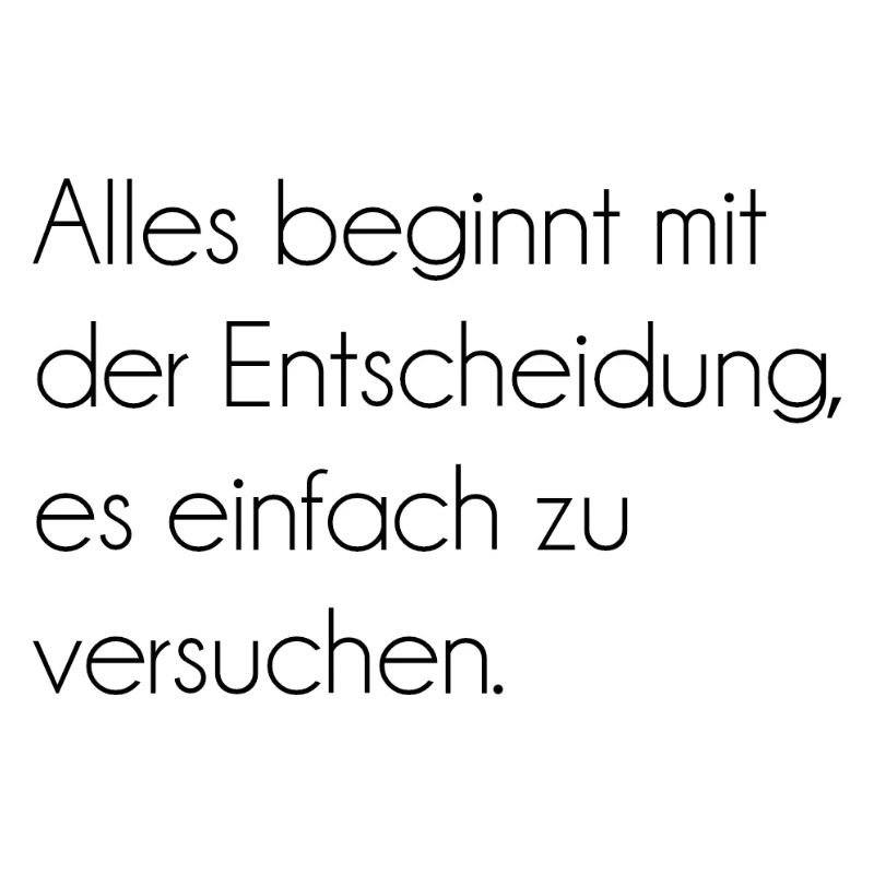 Motivierender Spruch 