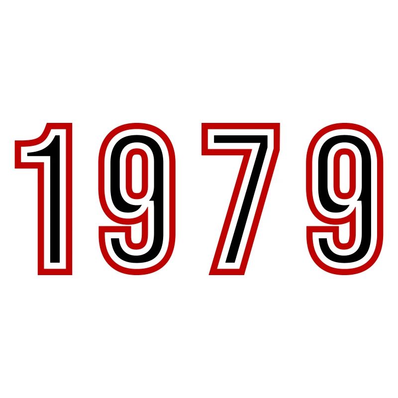 1979 Jahr Zahl