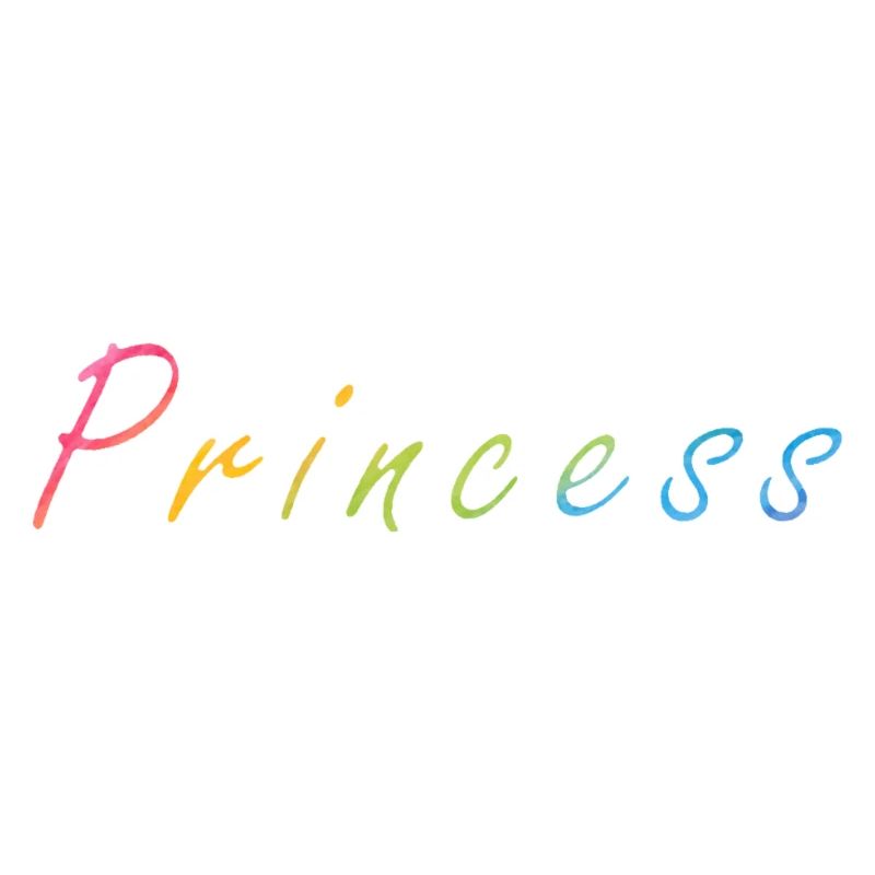 Princess Schriftzug!