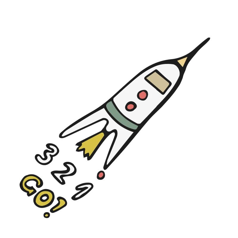 Space Rocket 3 2 1 Go!