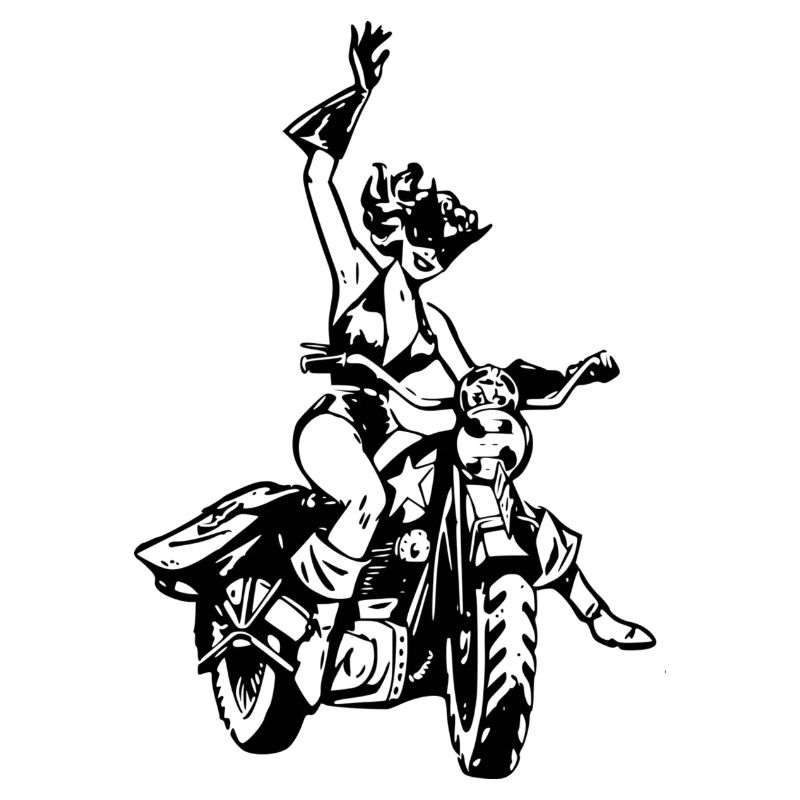 Motorcycle/Bikergirl