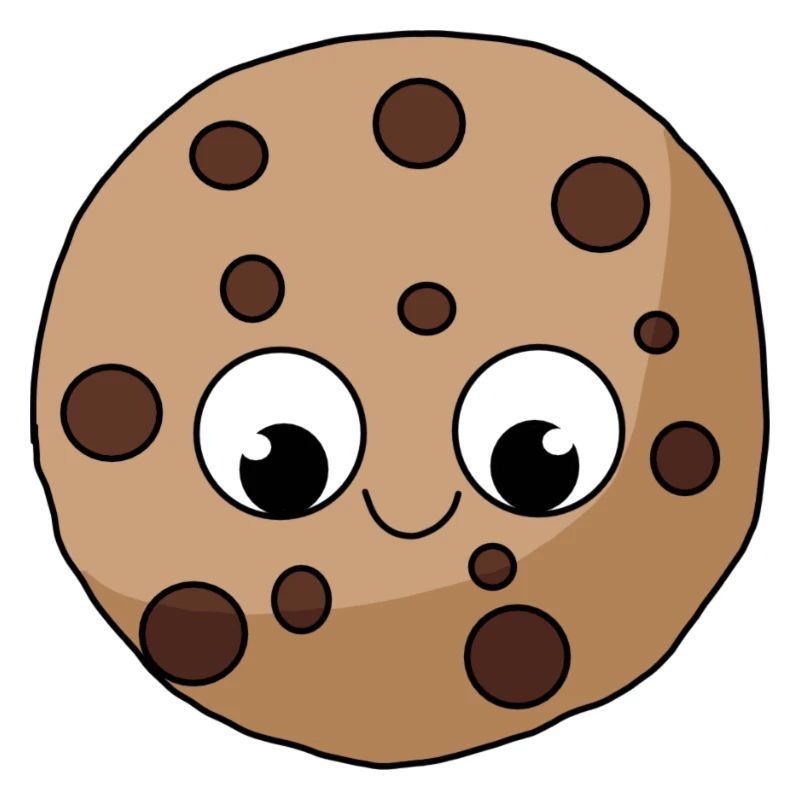 Biscuit biscuit avec visage