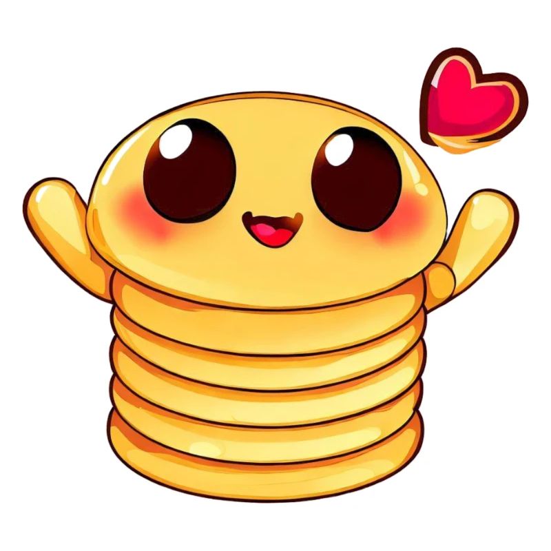 Pancake mit Herz