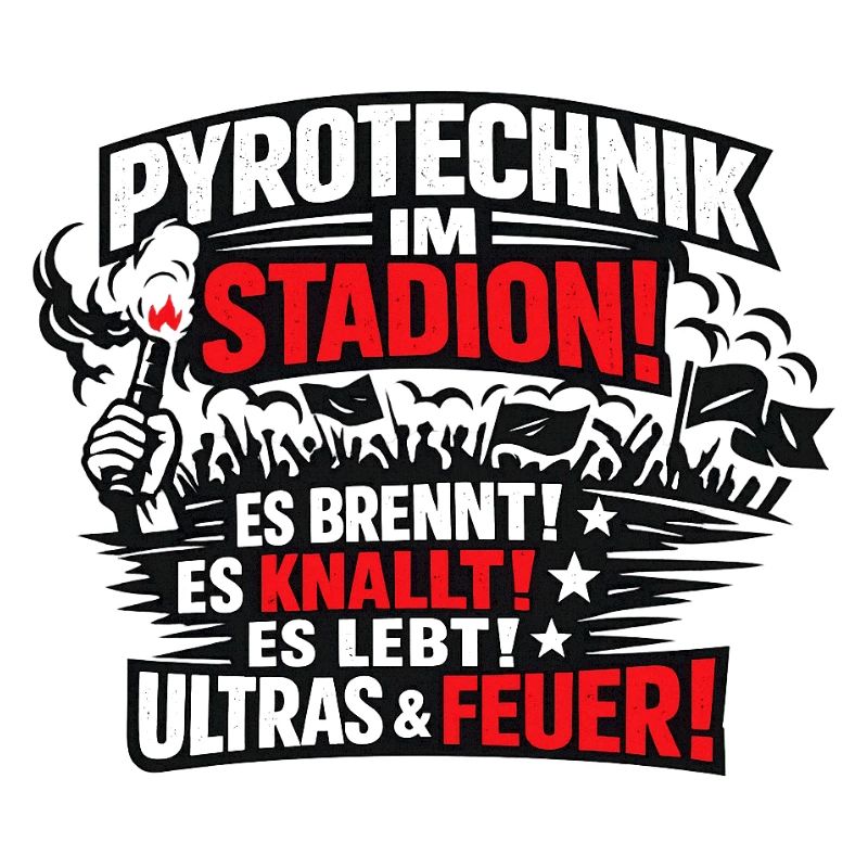 Pyrotechnik im Stadion