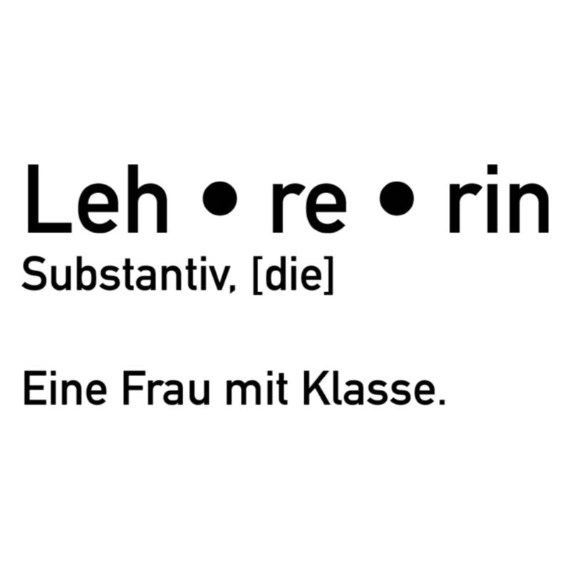 Lehrerin
