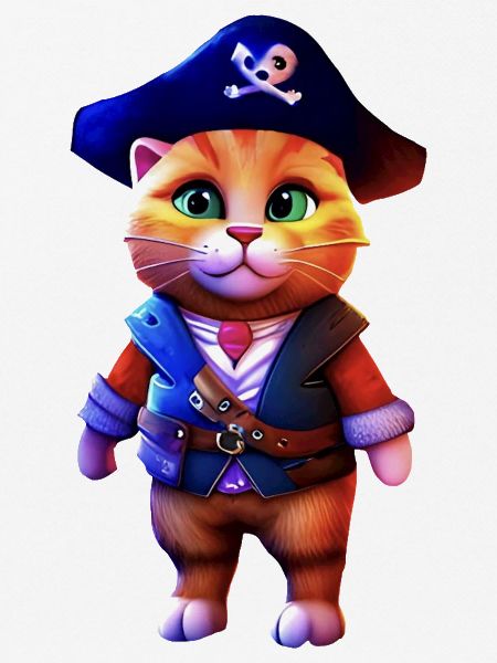 Piratenkatze