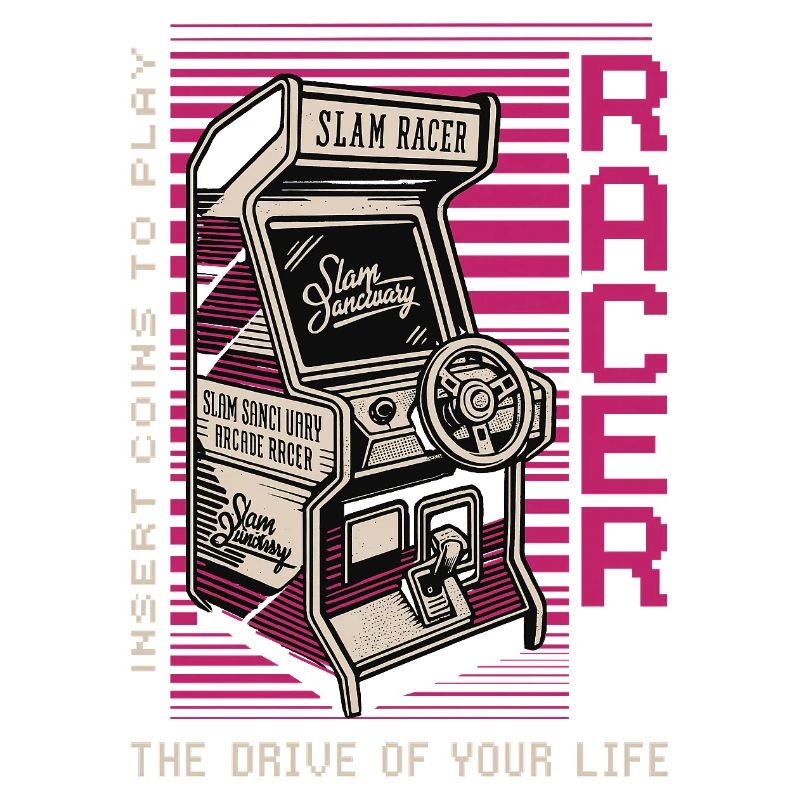 Racer Arcade Neon Retro