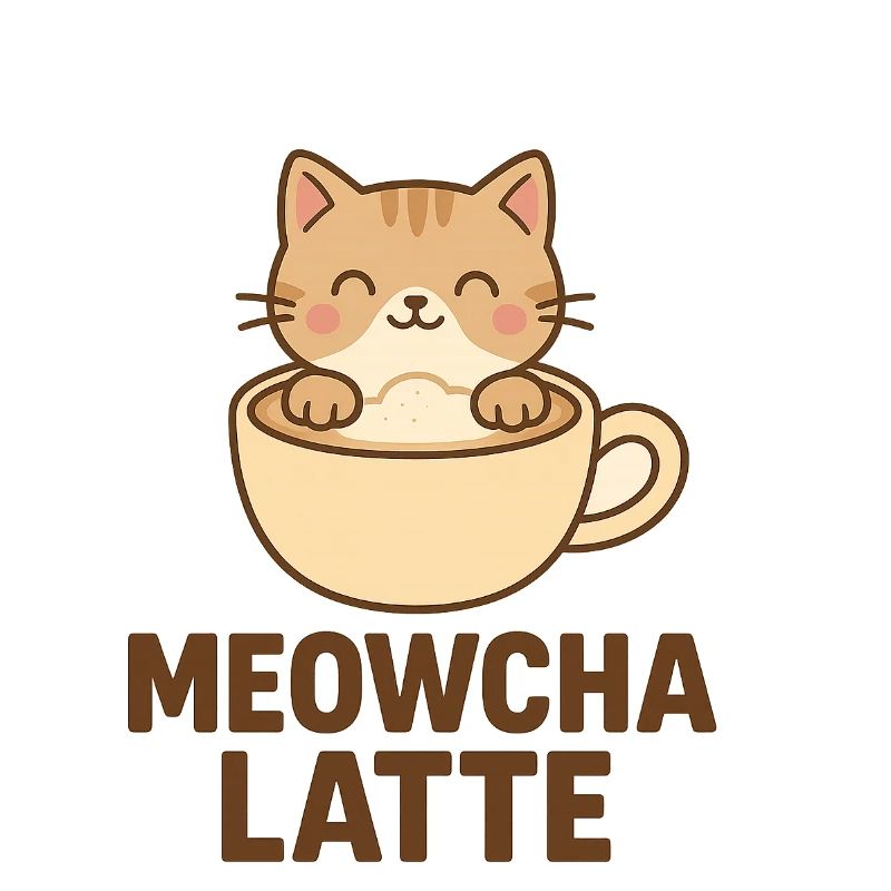 meowcha latte