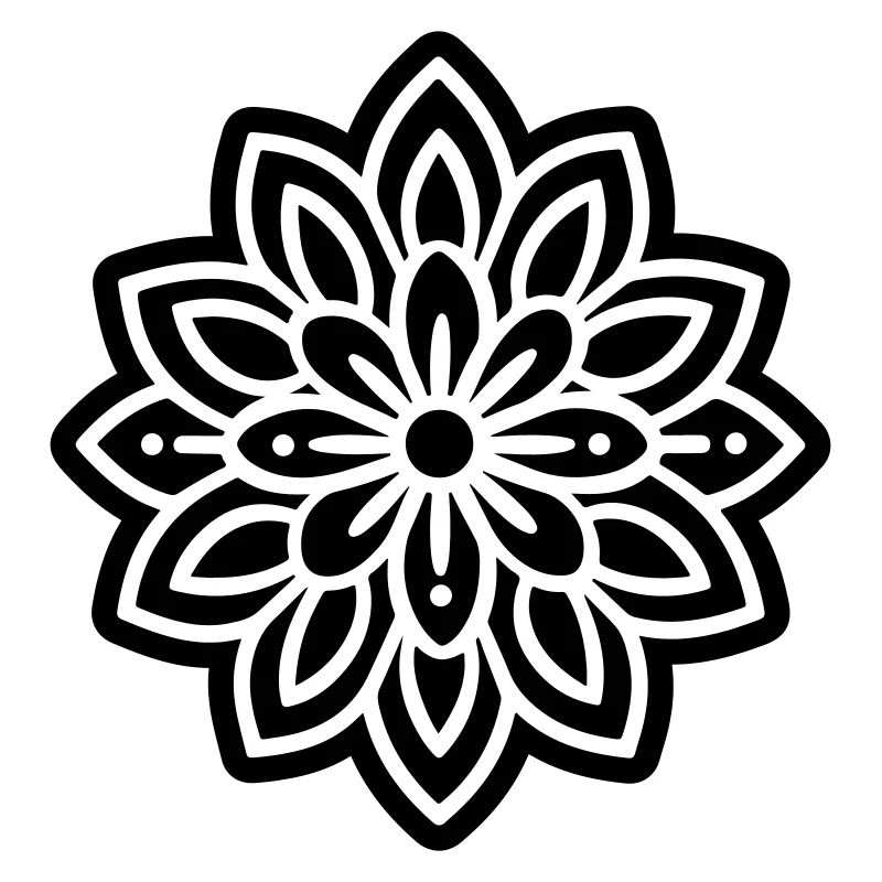 Mandala Fleur
