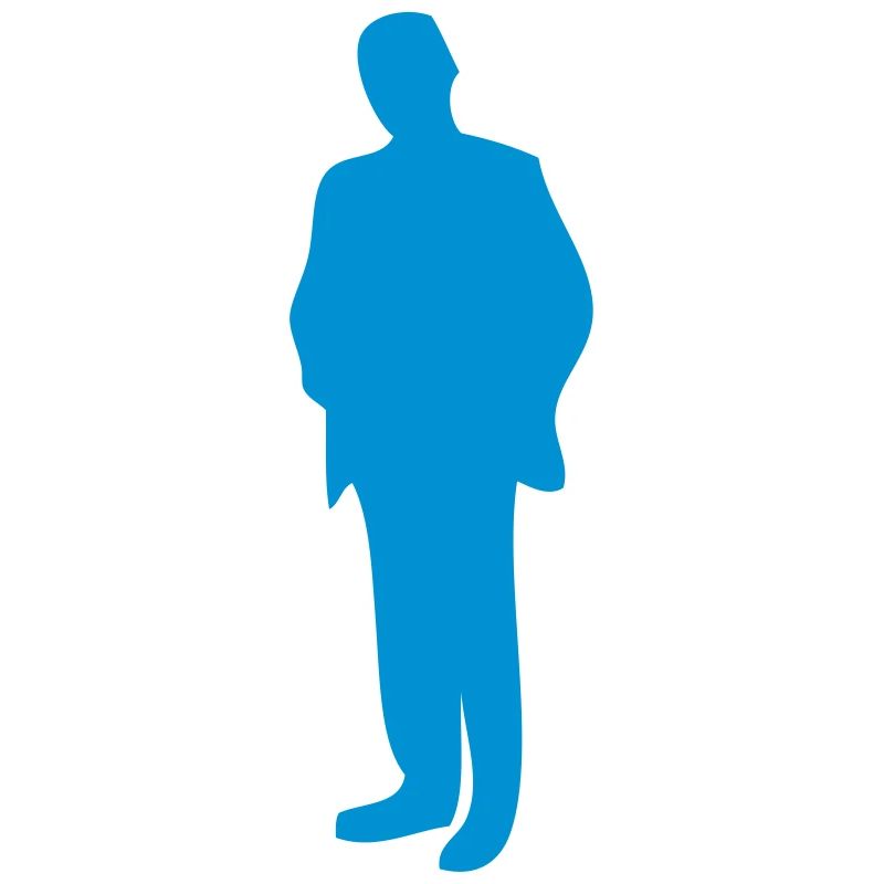 Silhouette Mann