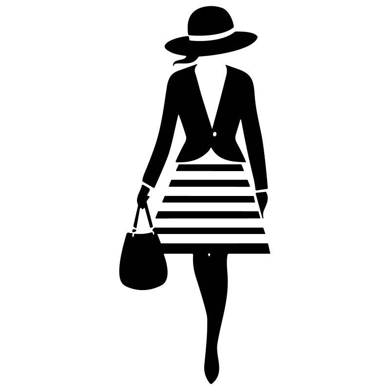 Stilvolle Dame