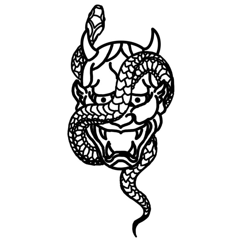 Oni Maske