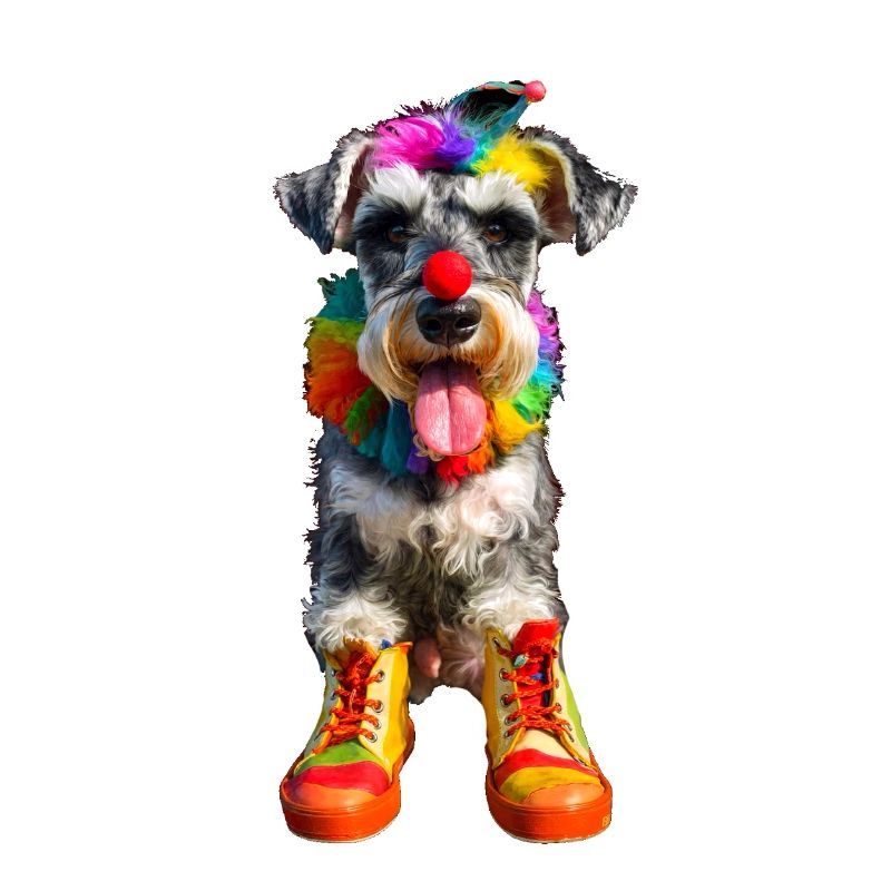 Schnauzer Clown