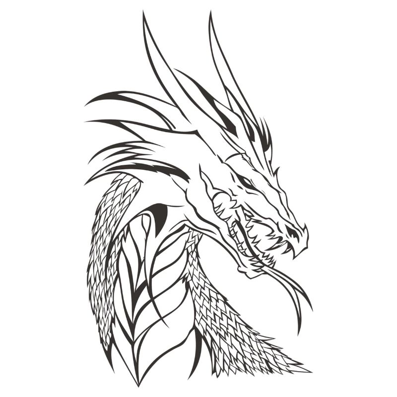 Drachen Motiv