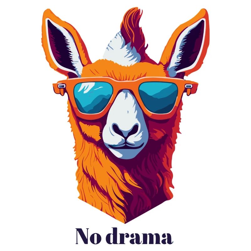 Retro Lama Vibes