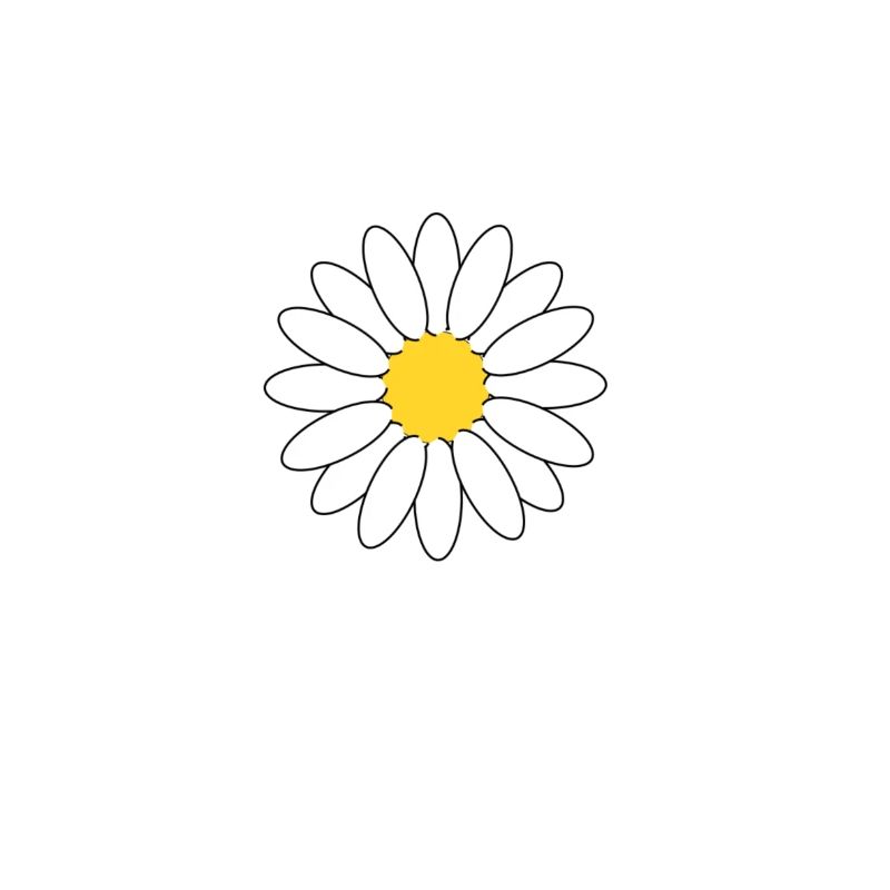 Gänseblümchen-Design 1