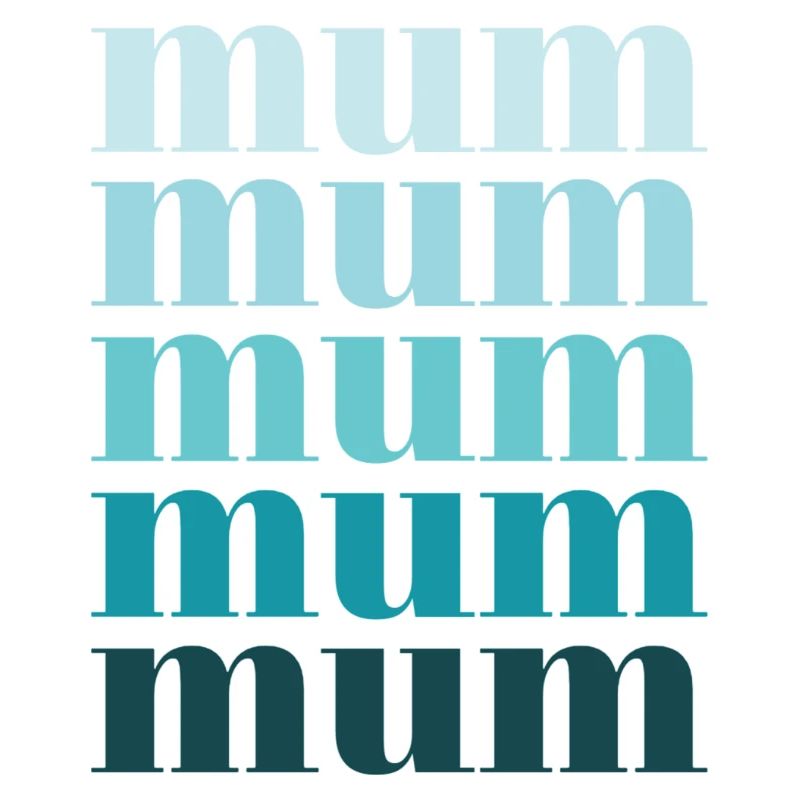 mum türkis