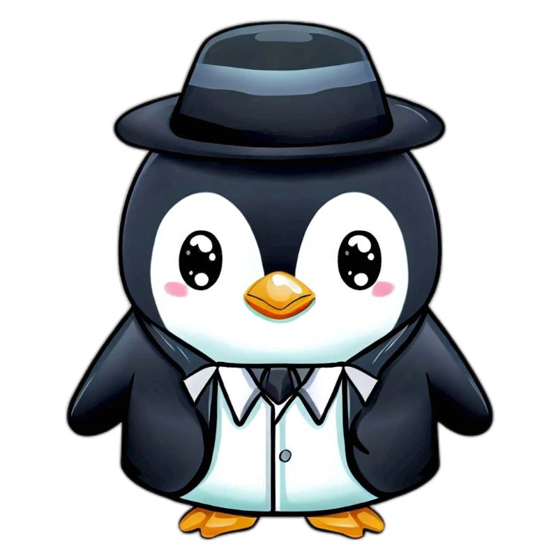 Süßer Pinguin Agent