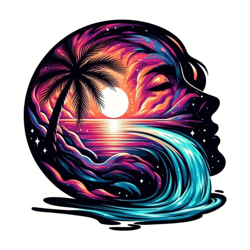 Palm and Galaxy