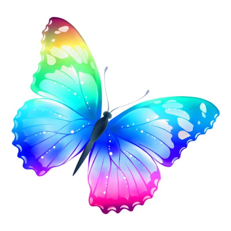 schöner Schmetterling