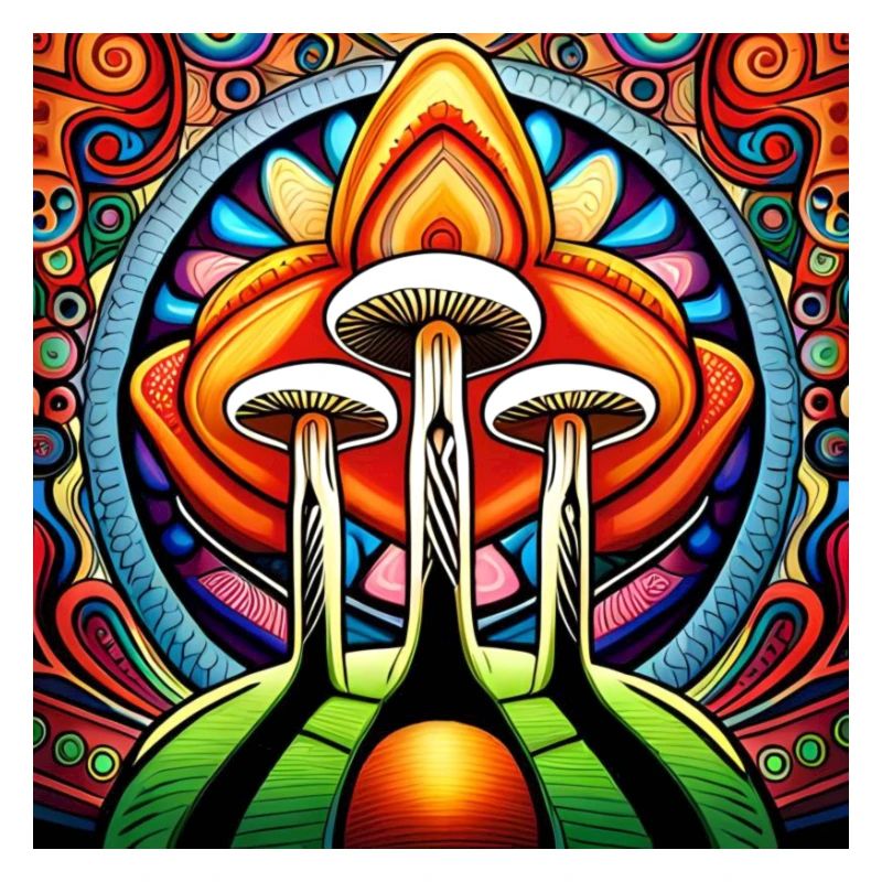 Mushroom comic
