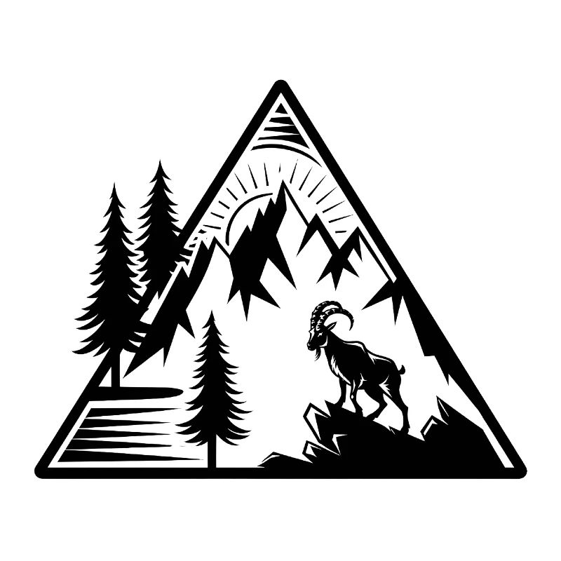 Alpen Berge Steinbock