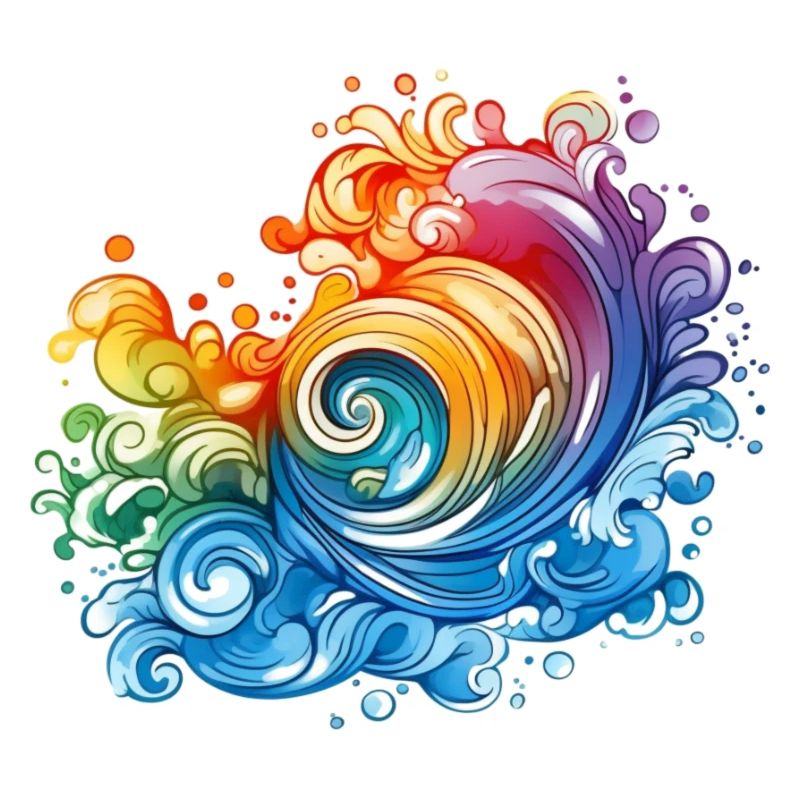 Rainbow Wave