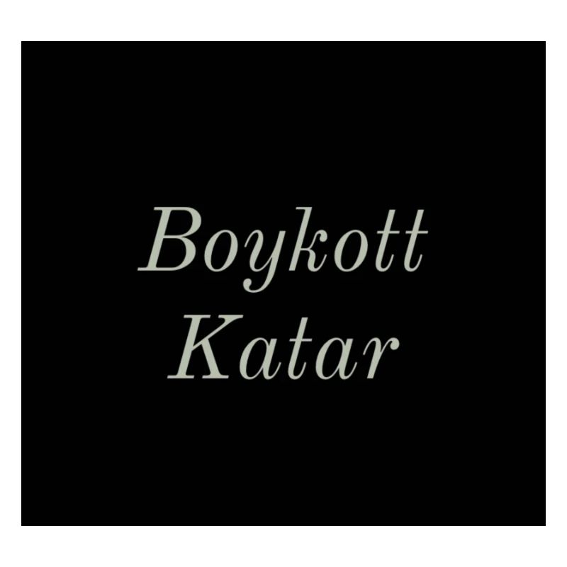 Boykott Katar