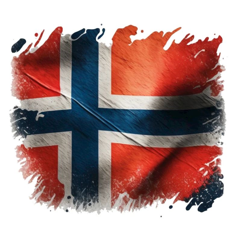 Norwegen Flagge