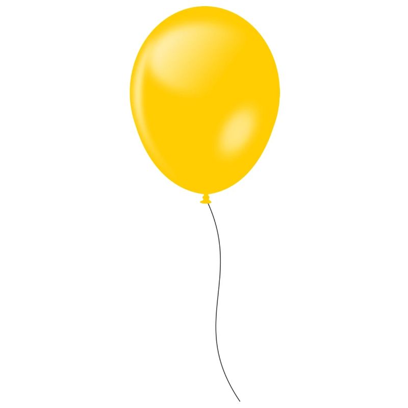 yellow balloon