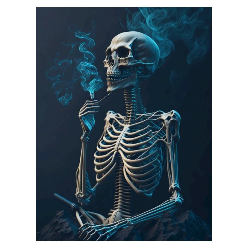 Skeleton smokes