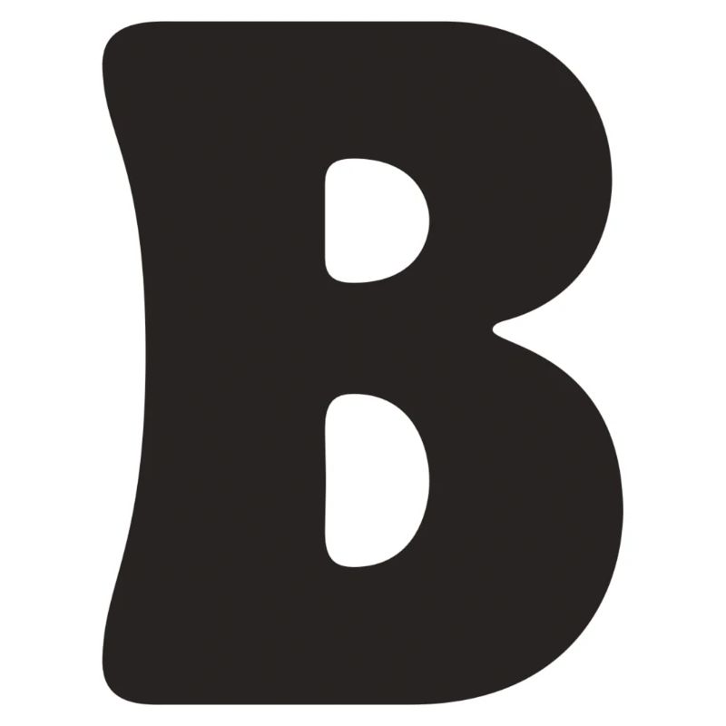 B