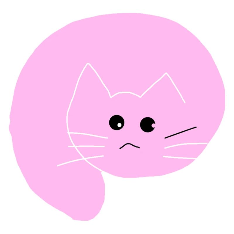Katze pink 1