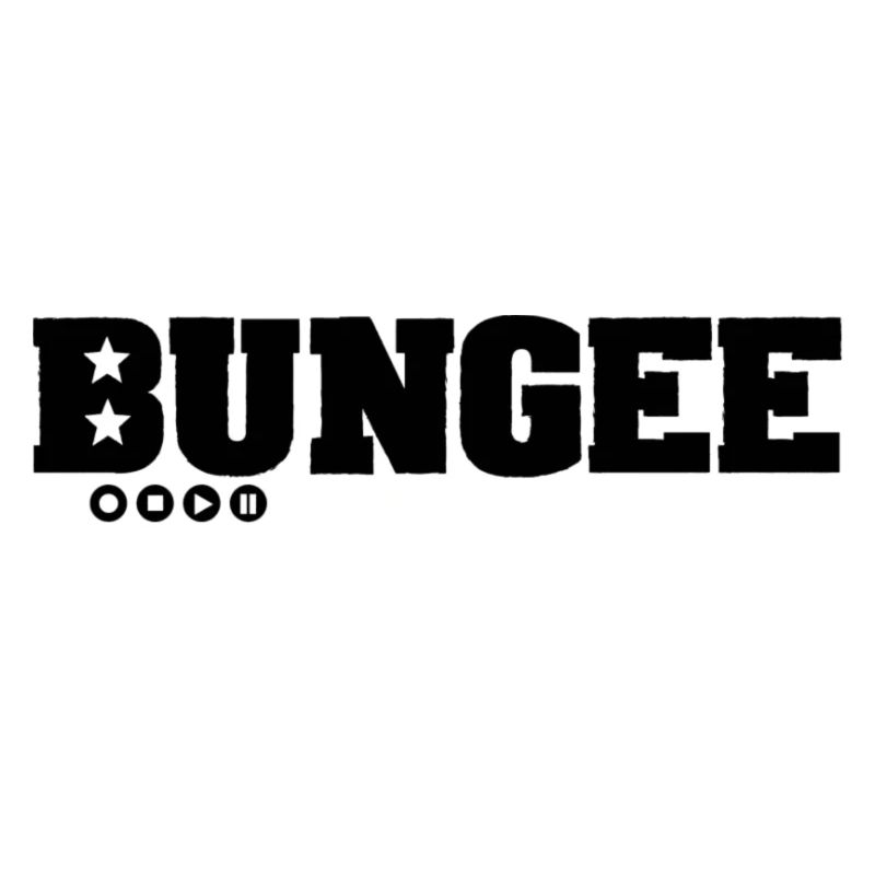 Bungee Logo schwarz