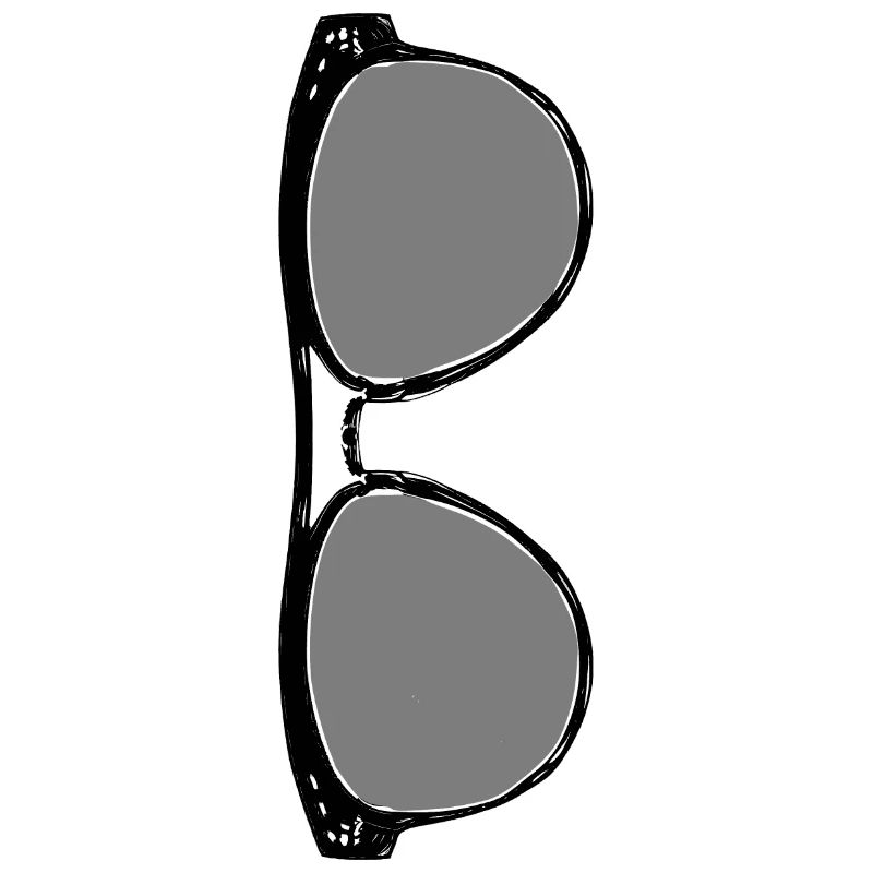 Coolness through sunglasses