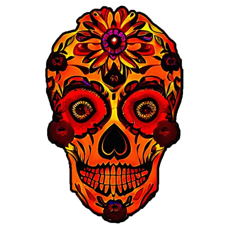 Skull on Fire