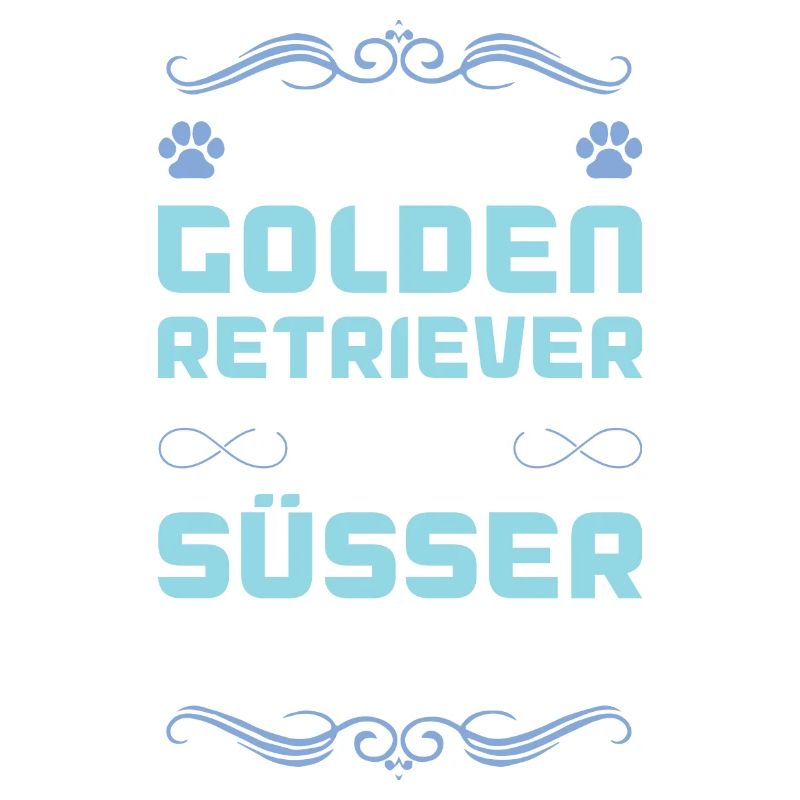 golden retriever hund spruch