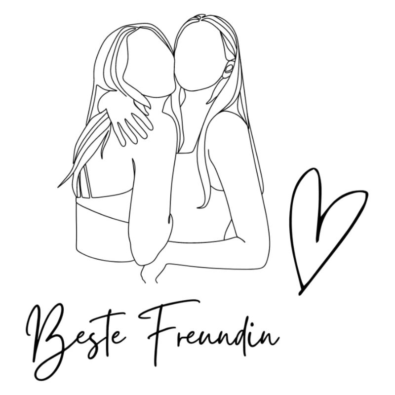 Beste Freundin Design