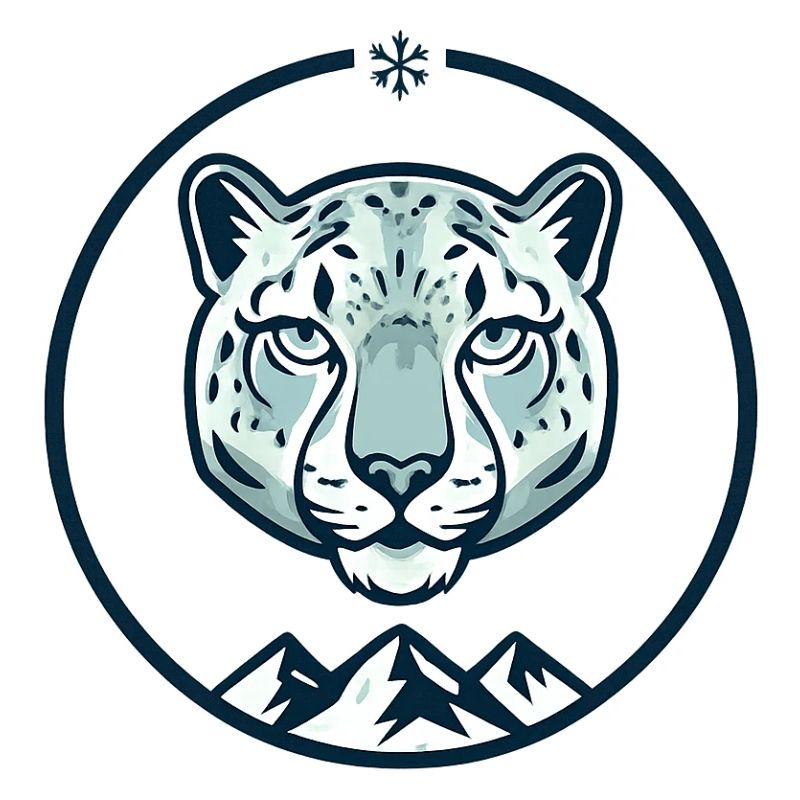 Mountain snow leopard