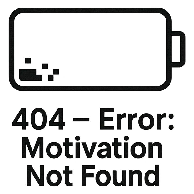 Error 404 Motivation not found