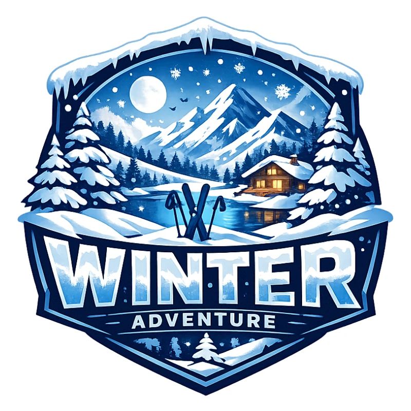 Winterabenteuer Bergsee