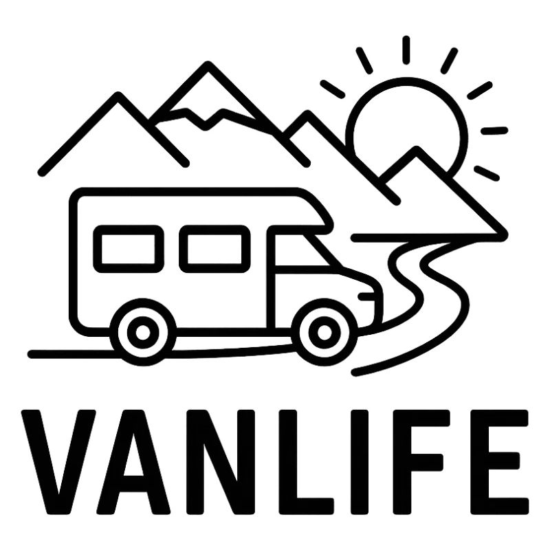 Vanlife Berglandschaft Camper