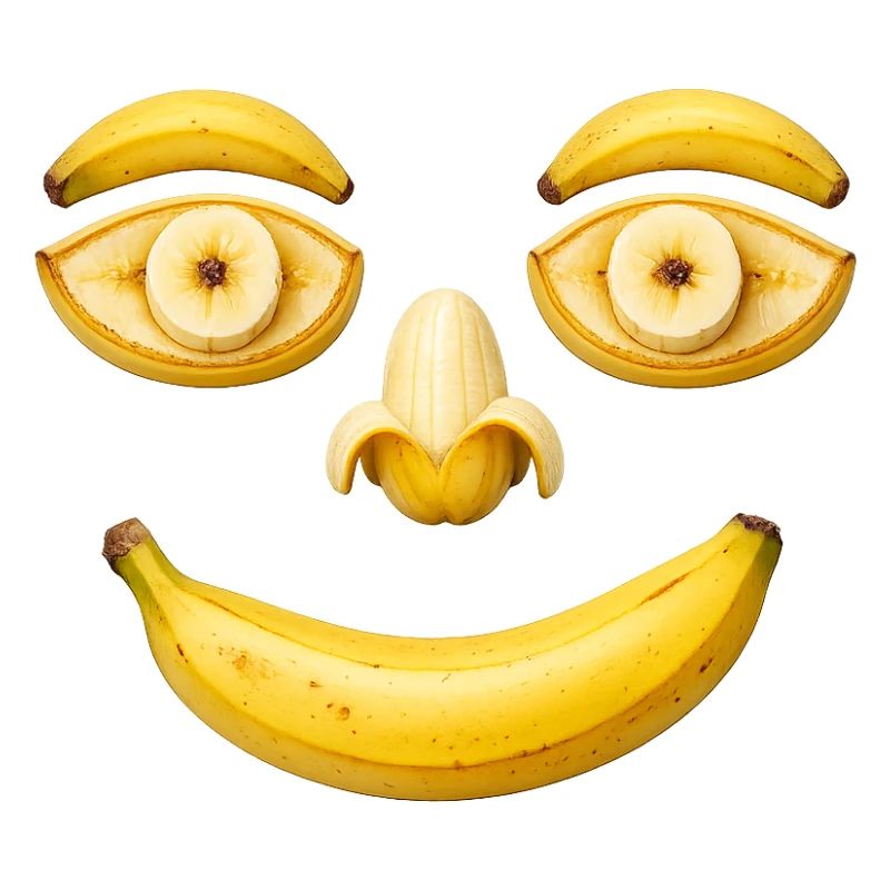 Bananen Gesicht - Banana Face