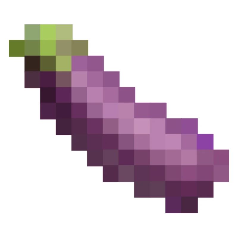 Verschwommenes Auberginen-Emoji