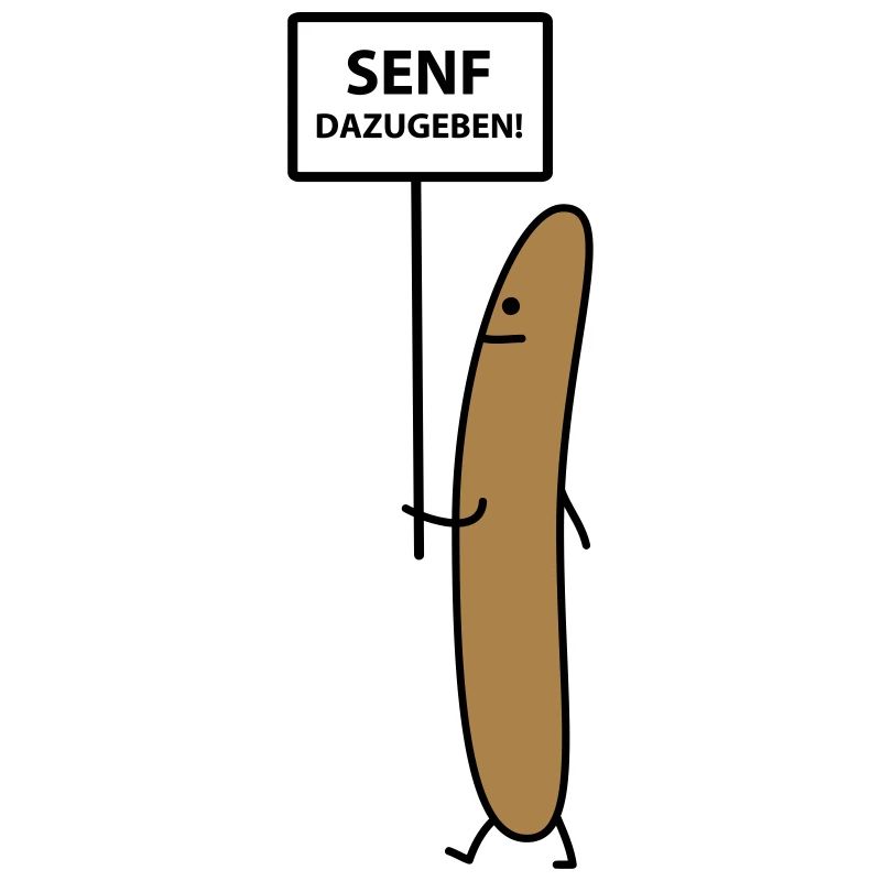 Senf dazugeben