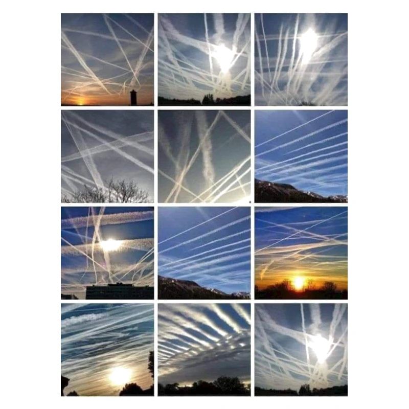 Chemtrails Wolken