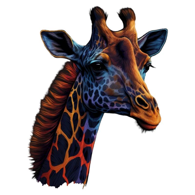 SCHÖNE GIRAFFE - SAVANNE