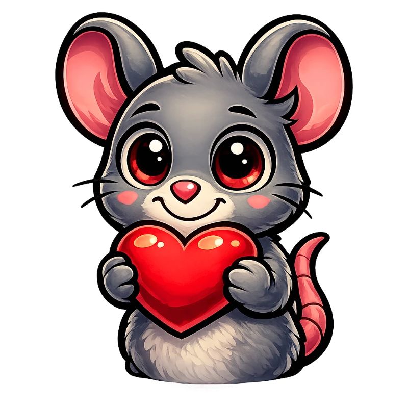 Herzliche Maus 